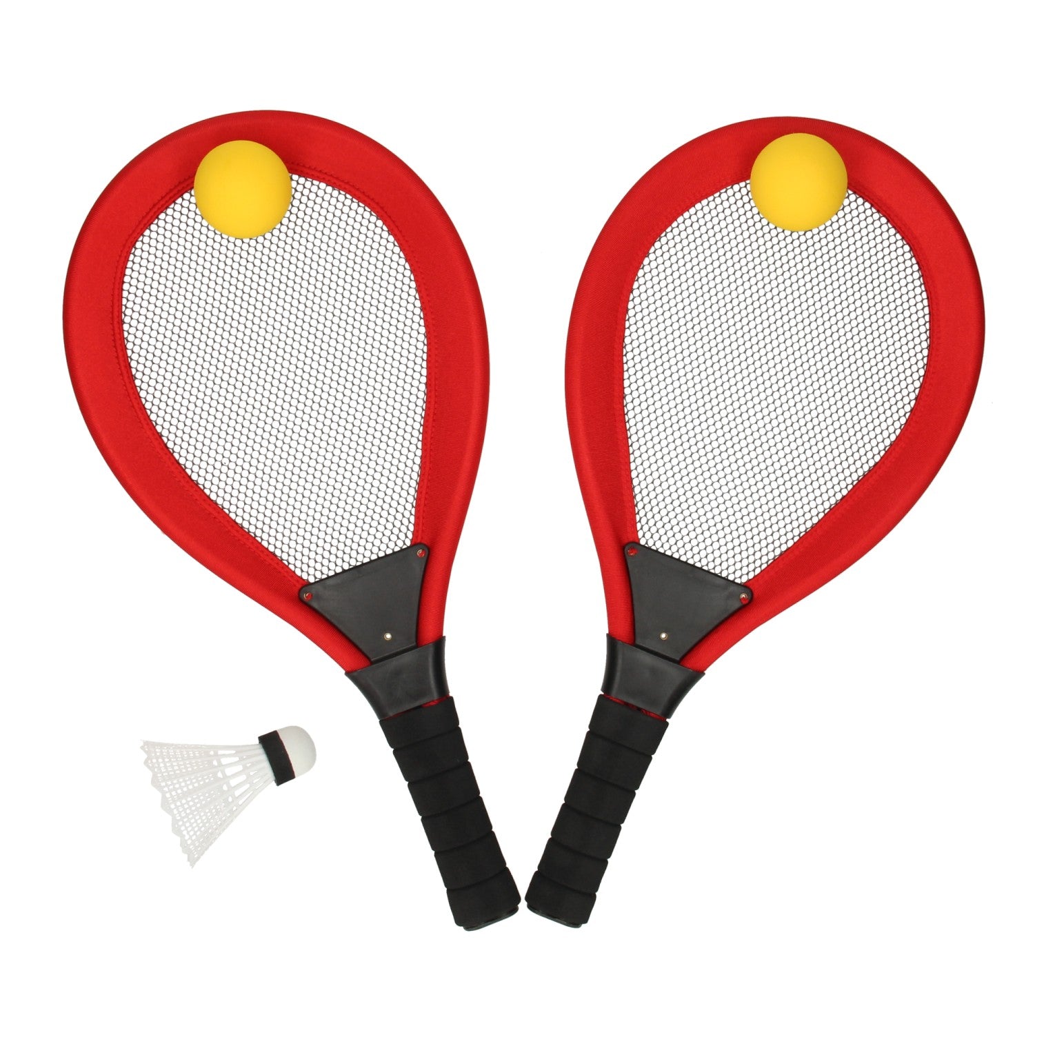Lobbes speelgoed bv soft tennis- en badmintonset kleur