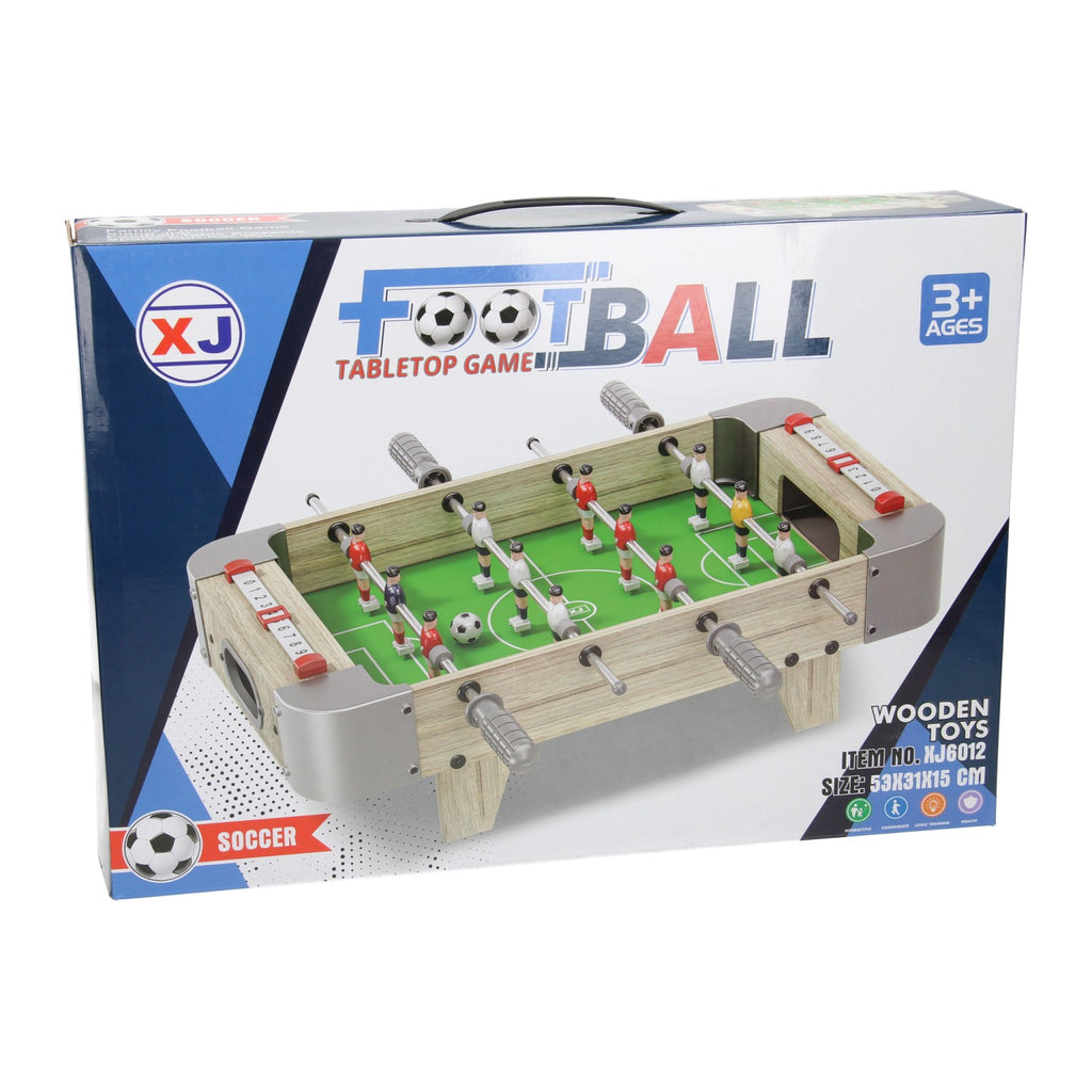 - Houten Tafel Voetbalspel