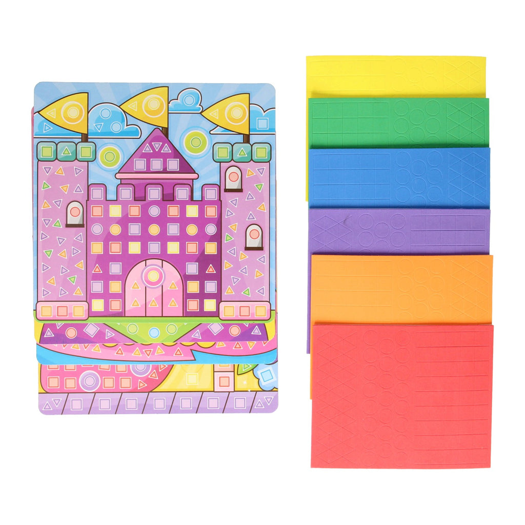 - Knutselset Mozaïek Prinses Maken 4 platen