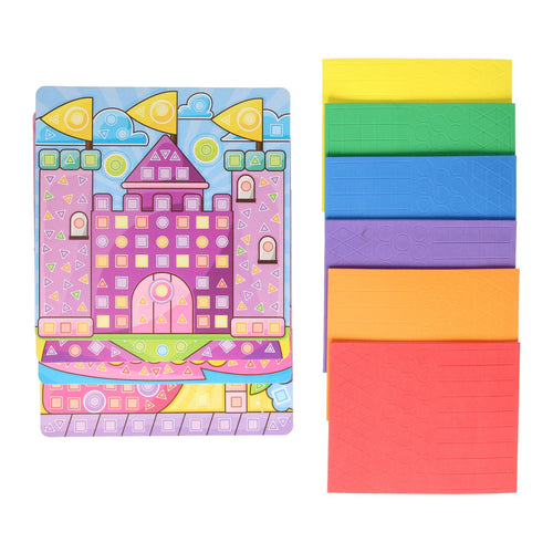 - Knutselset Mozaïek Prinses Maken 4 platen