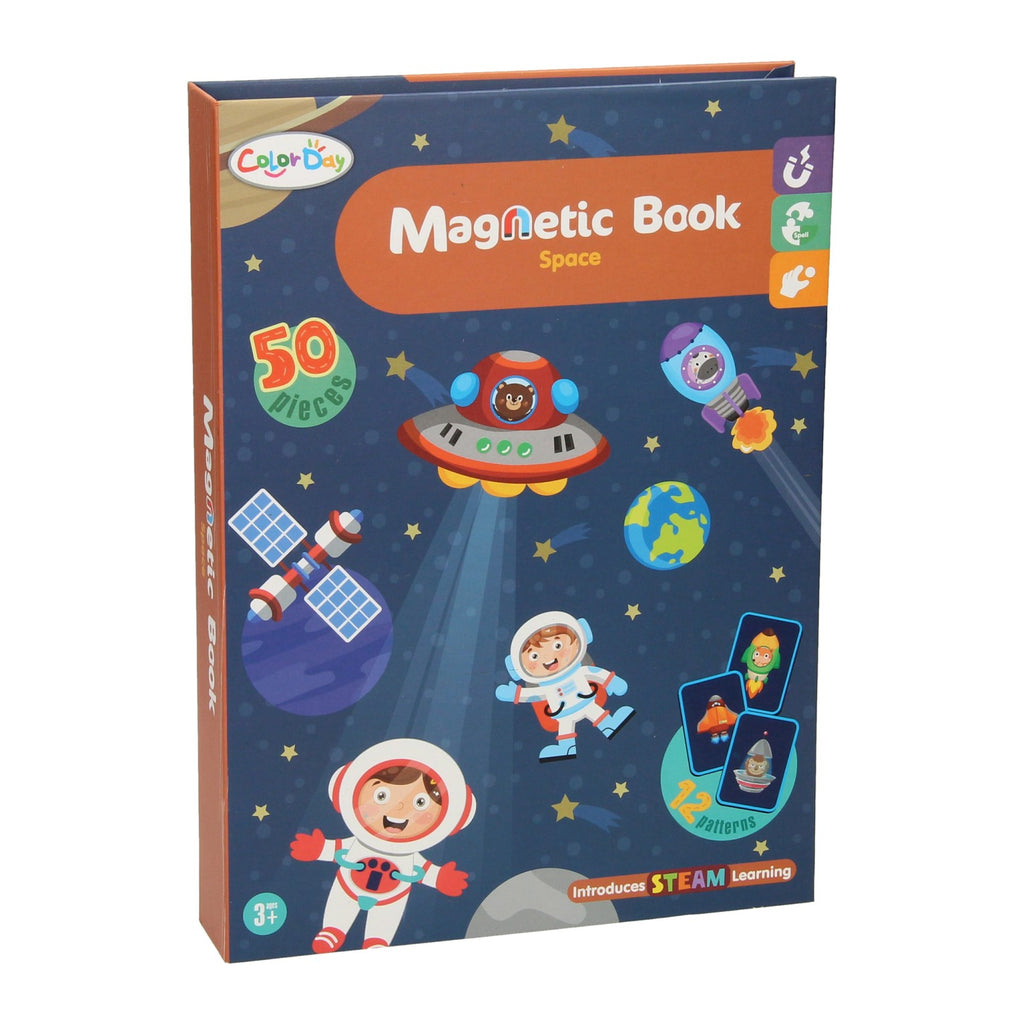 - Magnetisch Boek - Ruimtevaart 50dlg.