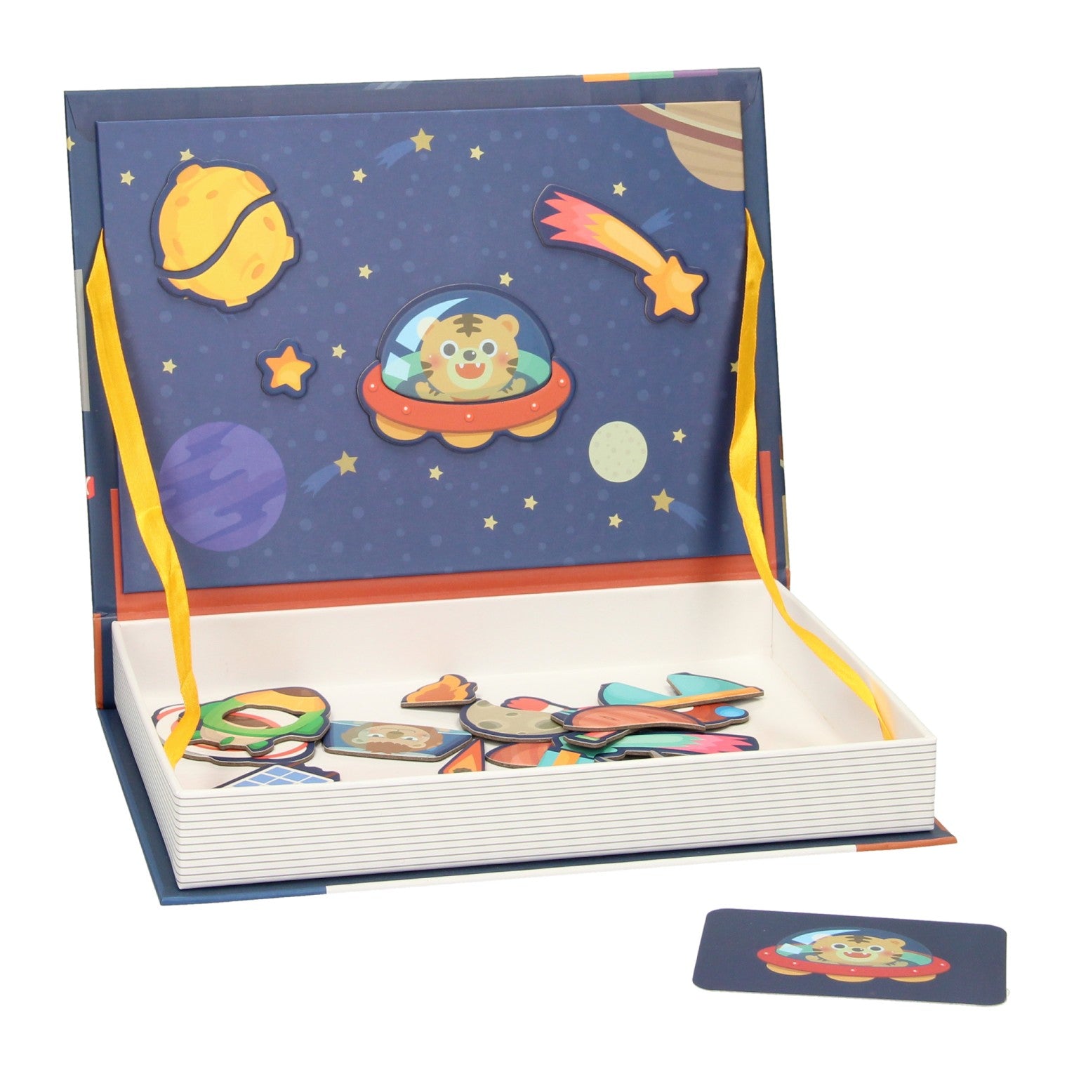 - Magnetisch Boek - Ruimtevaart 50dlg.