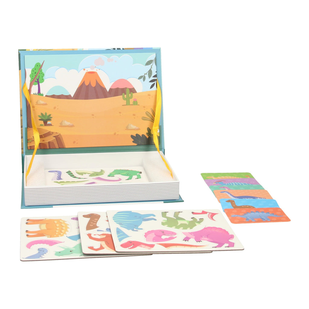 - Magnetisch Boek - Dinosaurus 36dlg.