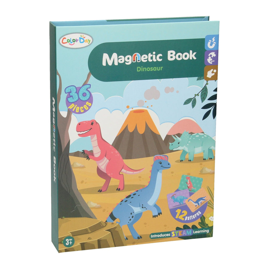 - Magnetisch Boek - Dinosaurus 36dlg.