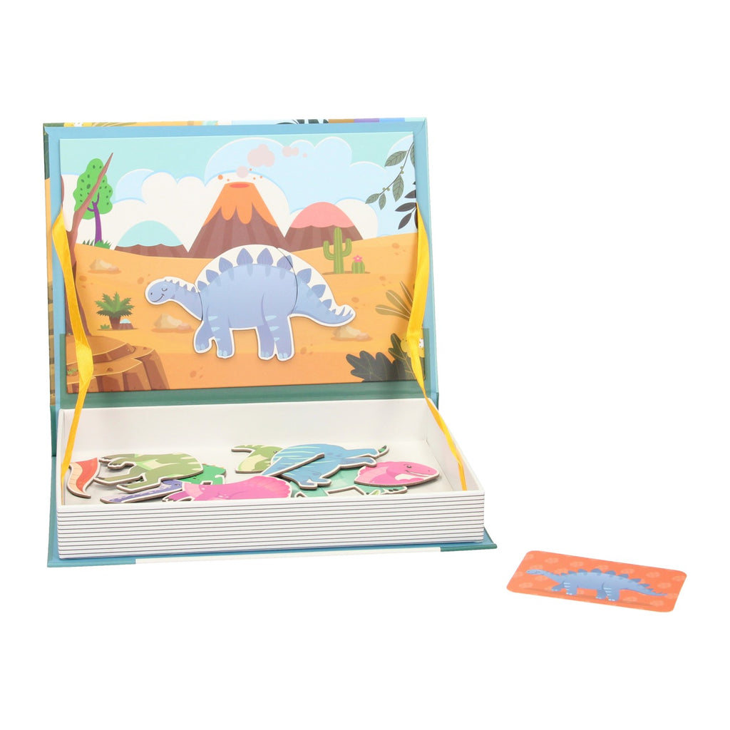 - Magnetisch Boek - Dinosaurus 36dlg.