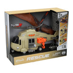 - Helicopter met Dinosaurus - incl. Licht en Geluid