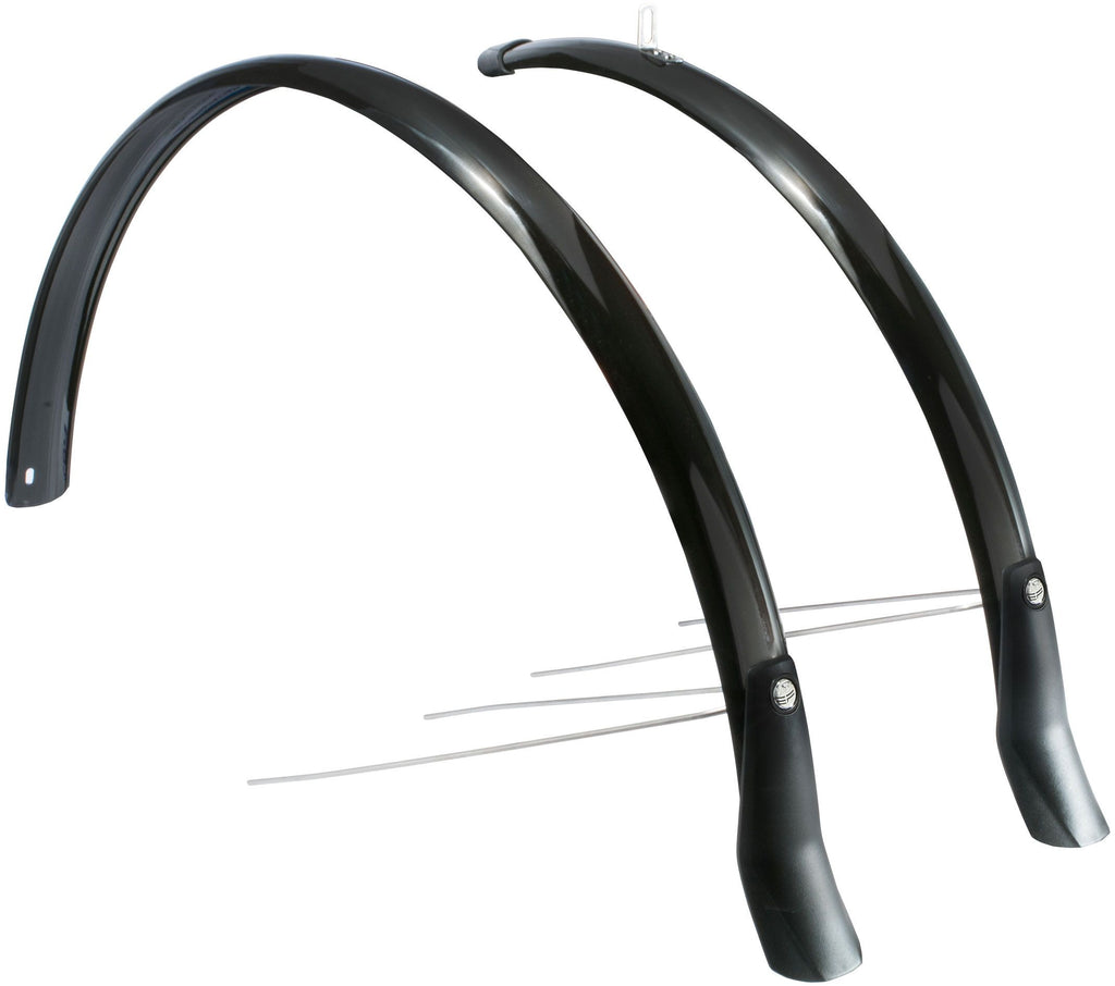 Eurofender - Eurofender Spatbordset snello 28" x 51 mm - zwart