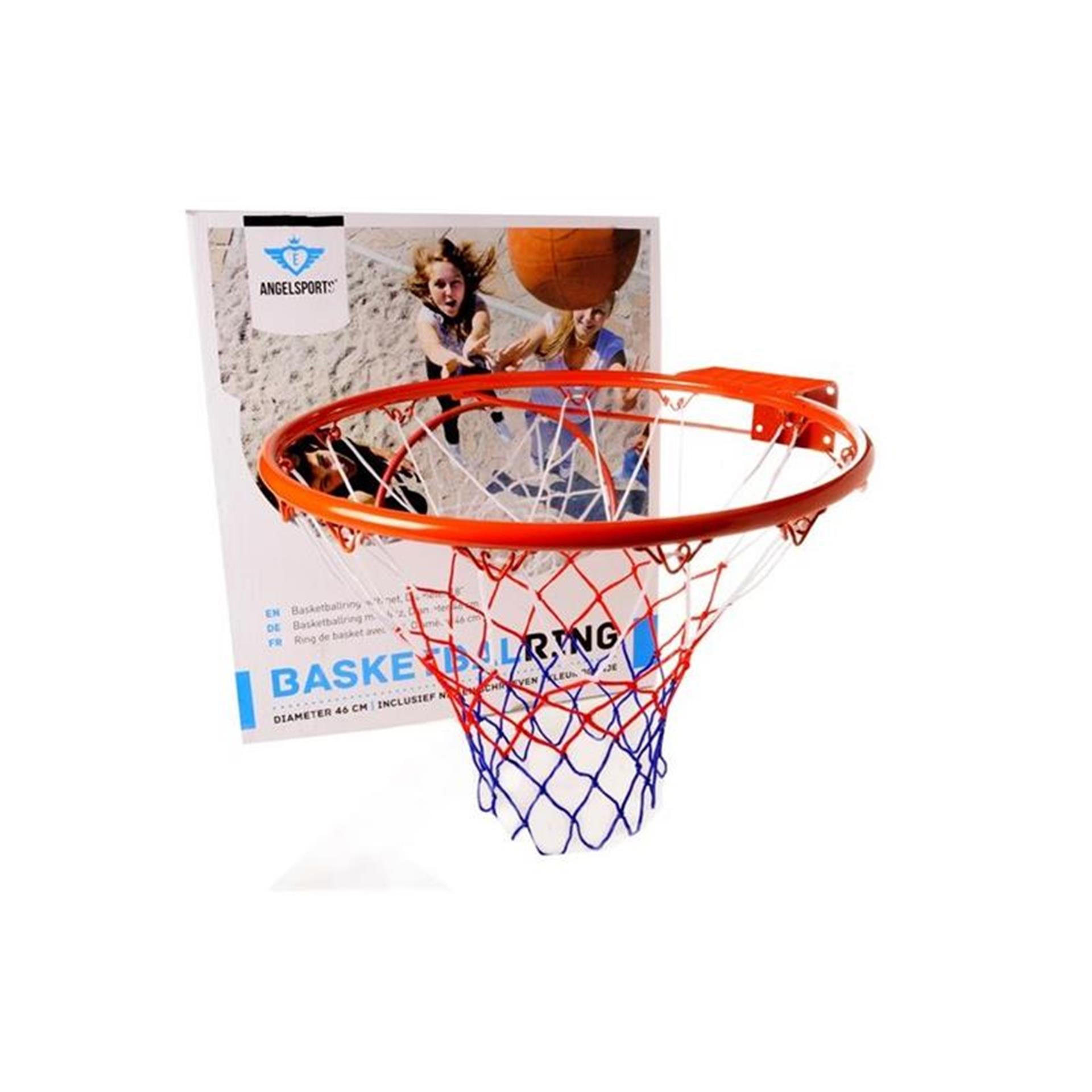 Engelhart - Engelhart Basketbalring oranje 46cm exclusief net
