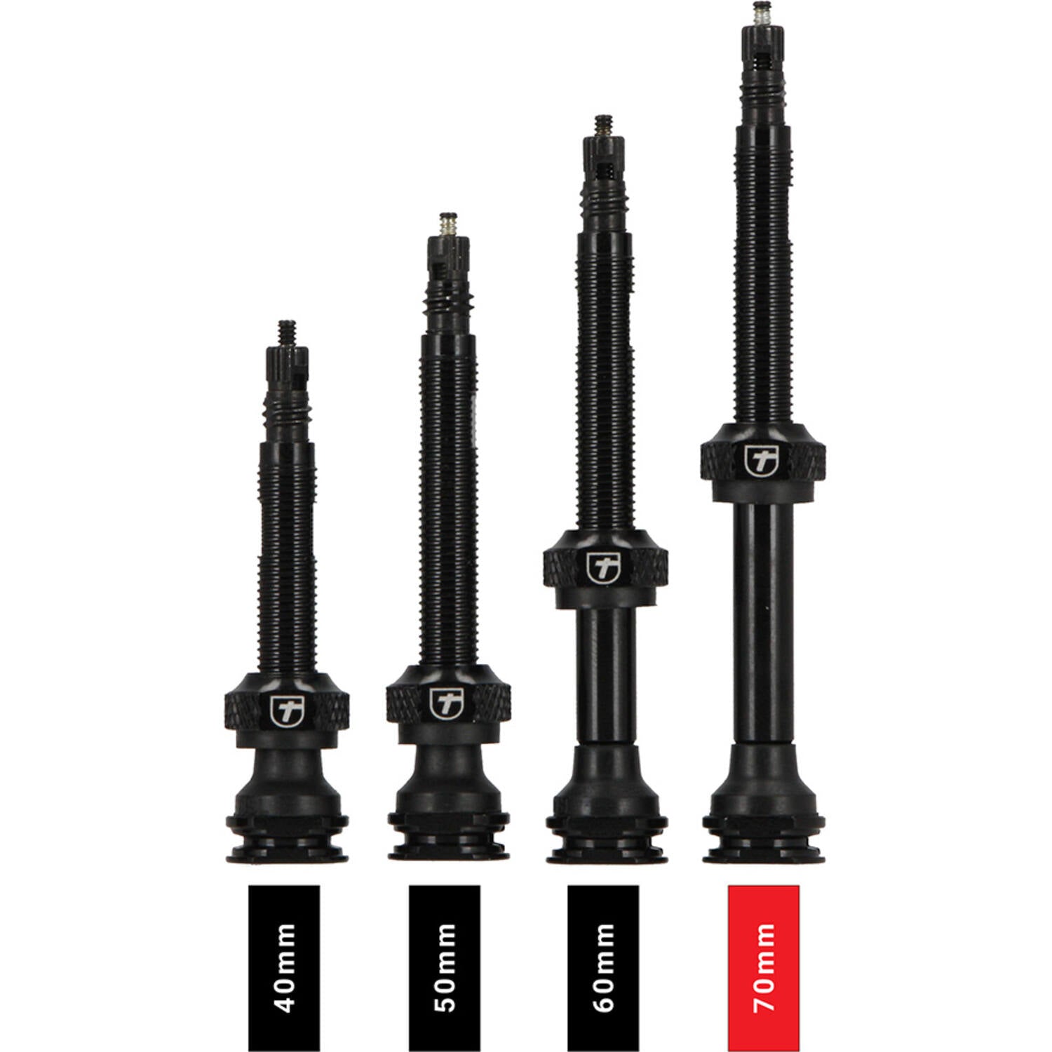 Trivio - Trivio - tubeless ventiel zwart fvt