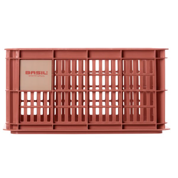 Caisse à vélo Basil S - petite - 17,5 litres - rouge