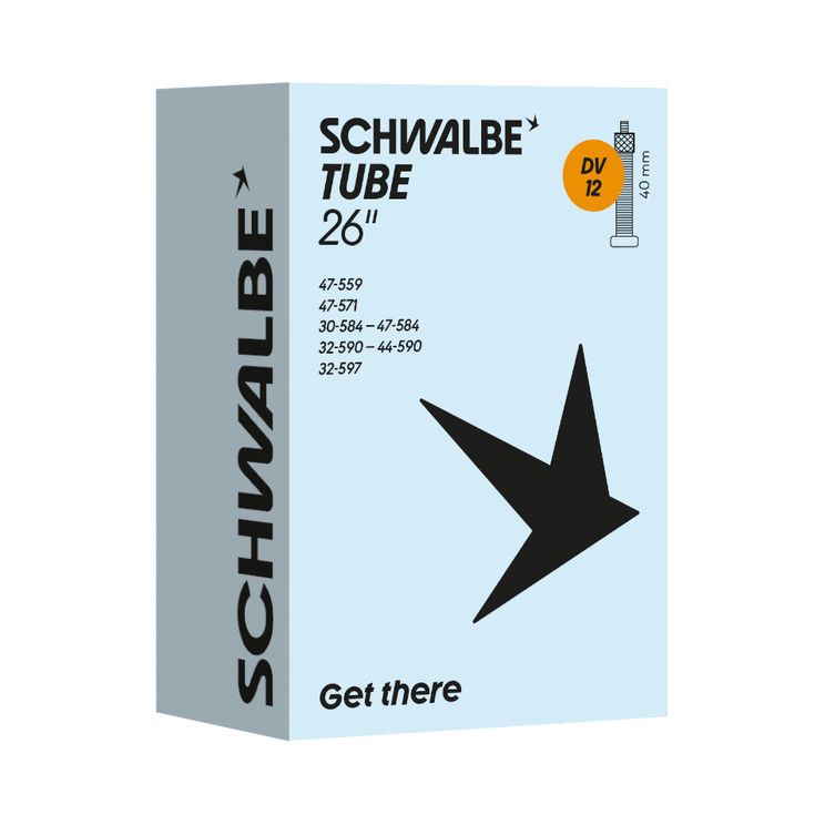 Schwalbe - binnenband dv12 26" 30/47-559/597 hv 40mm