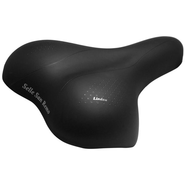 Selle San Remo - San Remo Fietszadel lindau voor stads-/trekkingfietsen - zwart