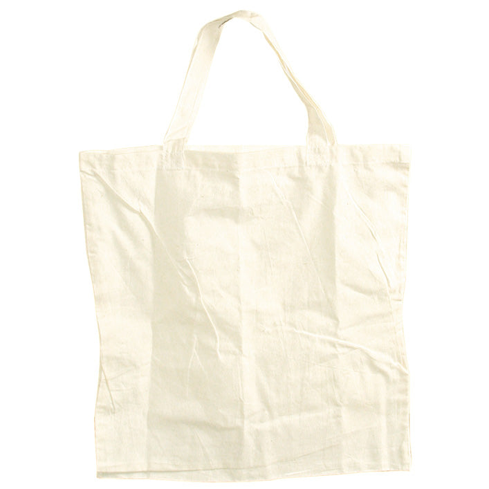 Goki katoenen draagtas xl - blanco