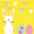 Duni servetten bunny eggs 3-laags 33x33