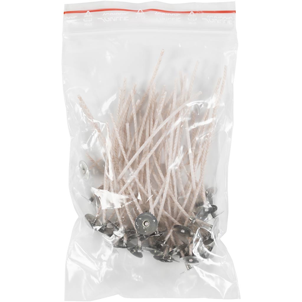 Creativ Company - Creativ Company Https://www.cchobby.nl/lonten-voor-kaarsen-in-houder-geschikt-voor-houders-met-een-diameter-van-20-65-mm-l-10-cm-dikte-2-mm-50-stuk-1-doos