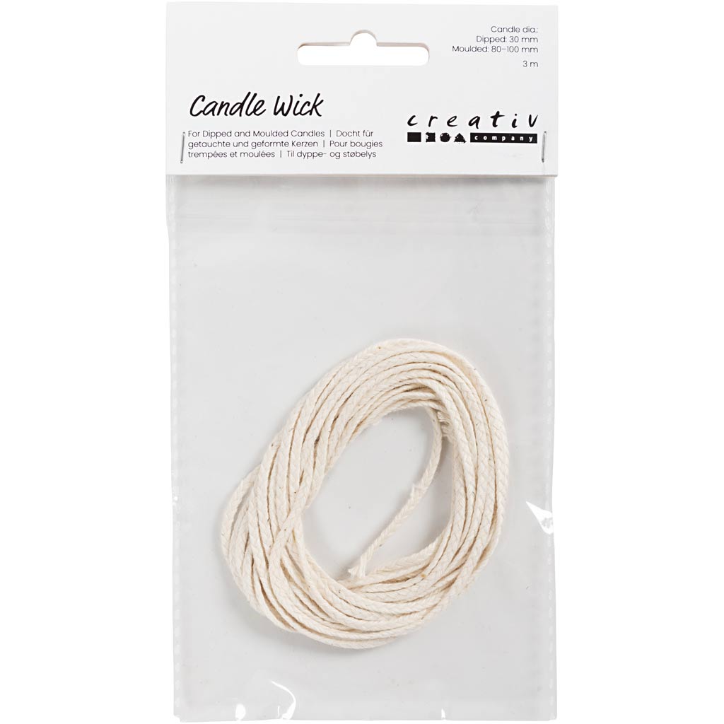 Creativ Company - Creativ Company Https://www.cchobby.nl/lont-geschikt-voor-dompelkaarsen-dia-30-mm-en-gegoten-kaarsen-dia-80-100-mm-b-2-mm-100-gr-3-m-1-doos