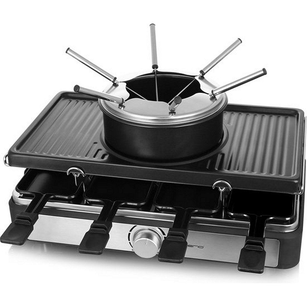 Emerio raclette met fondue rg-124930