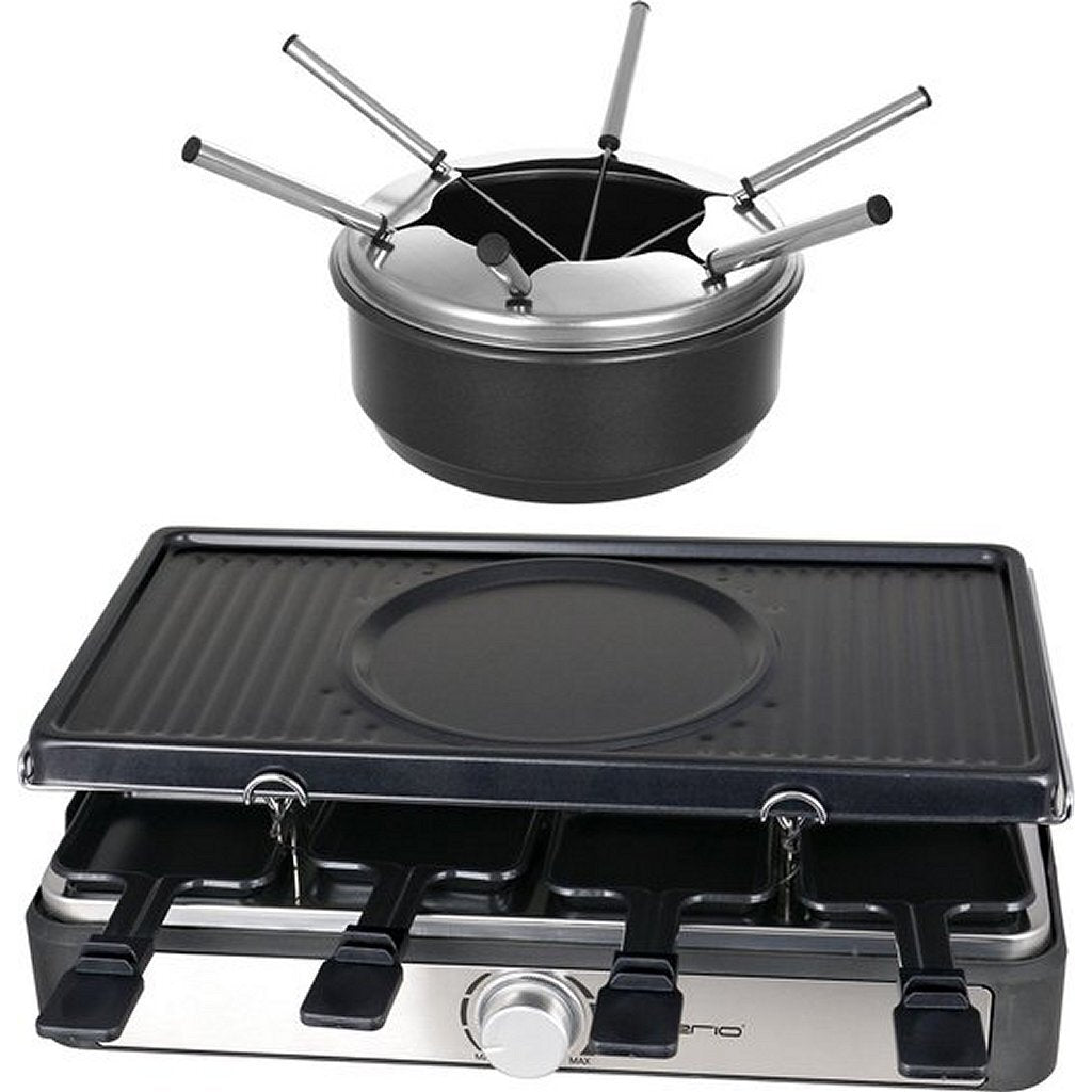 Emerio raclette met fondue rg-124930
