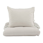 Venture home dekbedovertrek jenna 200x150 cm katoen zandkleurig