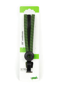 Widek triobinder eye met haak 3x12mm zwart olijfgroen