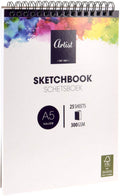 Koopman schetsboek a5-formaat, 25 vellen