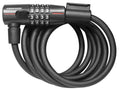 Trelock - sk312 spiraalkabelslot code 180/12mm zwart