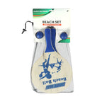 Alert outdoor beachball set hout deluxe | 2 stuks