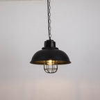 Homestyle pro mk107-bb industriële hanglamp 33x26 cm zwart metaal