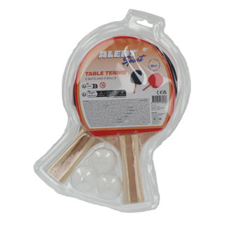 Alert - Alert sport tafeltennisset met 3 ballen