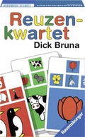Ravensburger reuzenkwartet dick bruna - kaartspel | 2 stuks