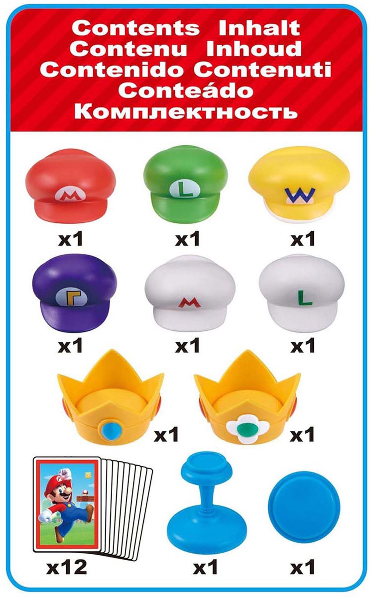 Epoch the super mario cap stacker balansspel