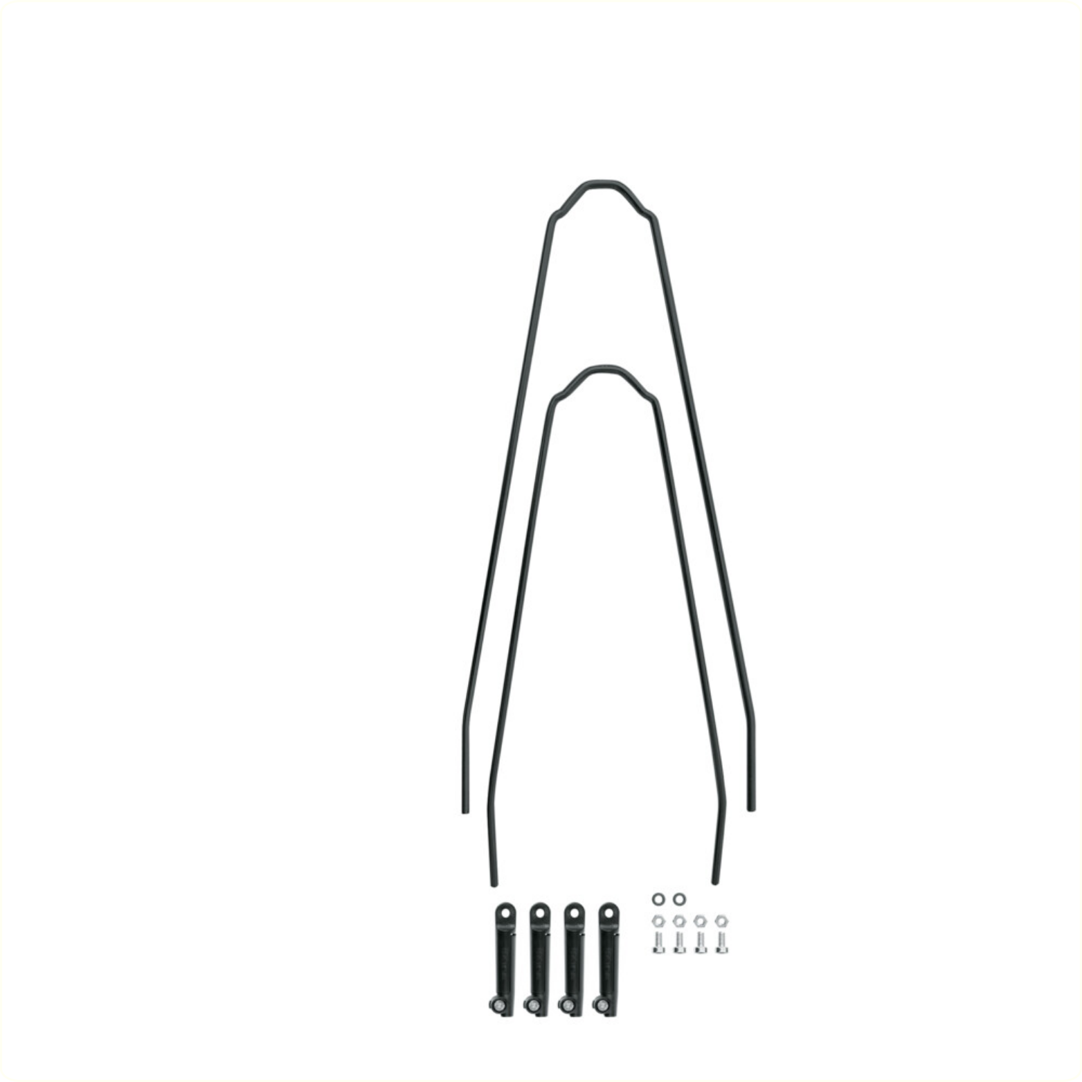 Sks - edge spatbordstangen set 56mm zwart