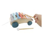 Trekvoertuig xylofoon pastel
