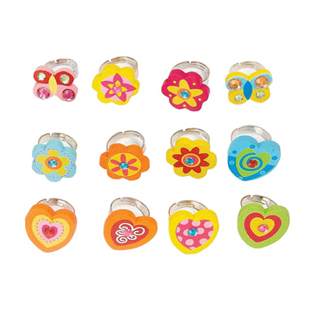 - Fleurige Houten Ring
