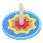 Lobbes houten tol, ø 7cm