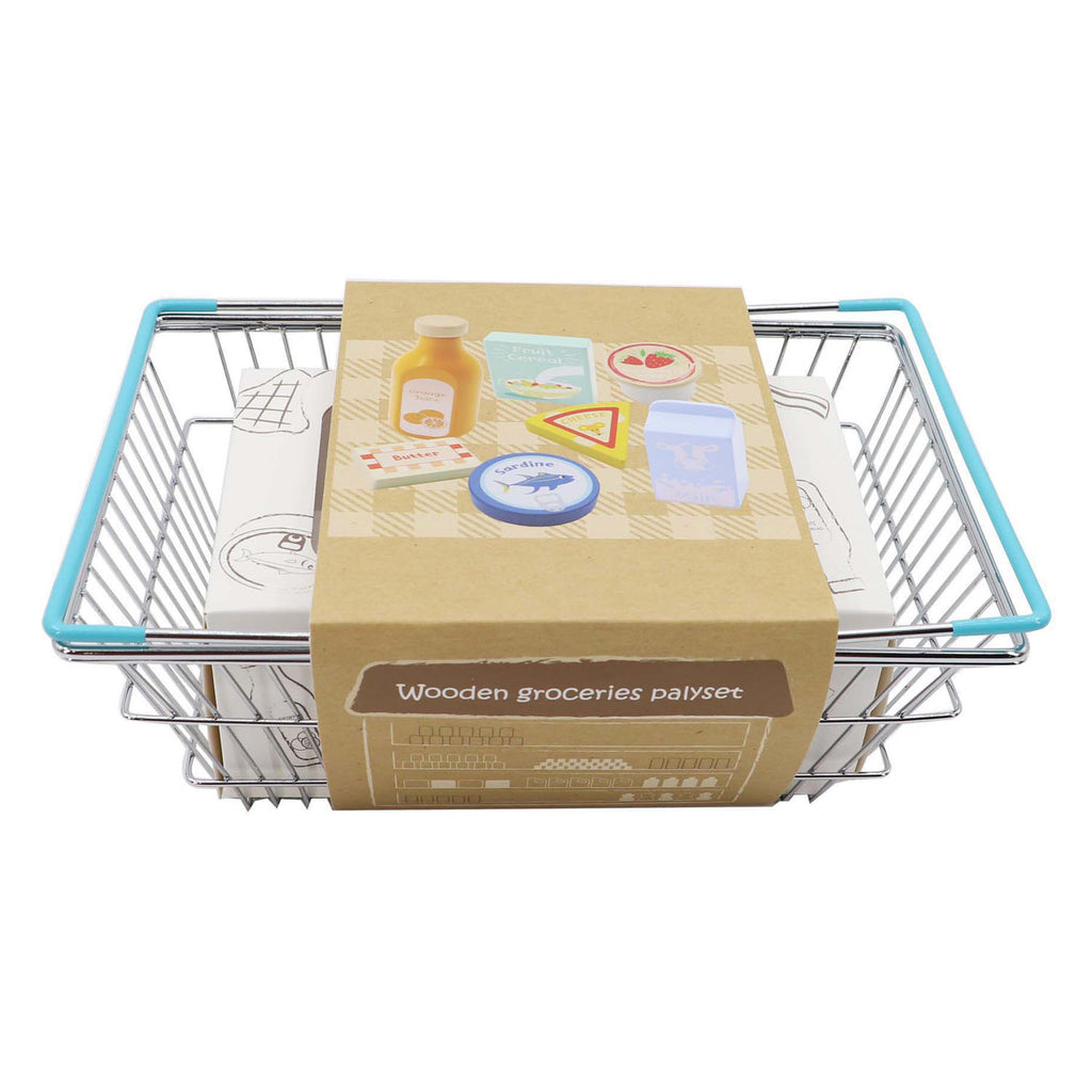 Lobbes - Lobbes Houten boodschappen speelset