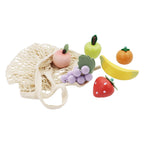 Lobbes - Lobbes Houten fruit in katoenen netje 6st