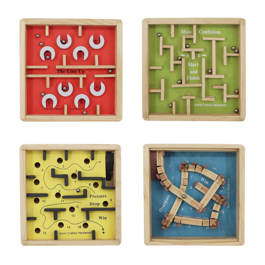 - Houten Labyrinth