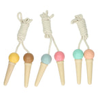 Lobbes - Lobbes Houten ijsjes springtouw 200cm