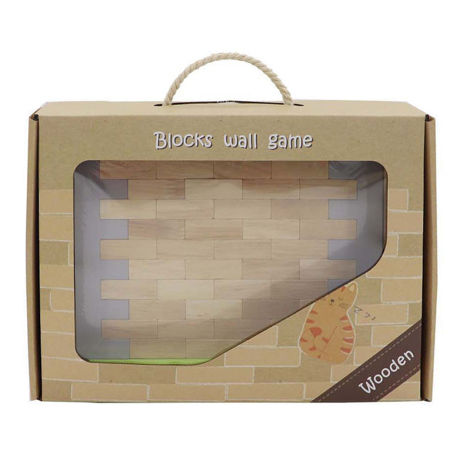 - Houten Blokken Muur Balansspel 44dlg.