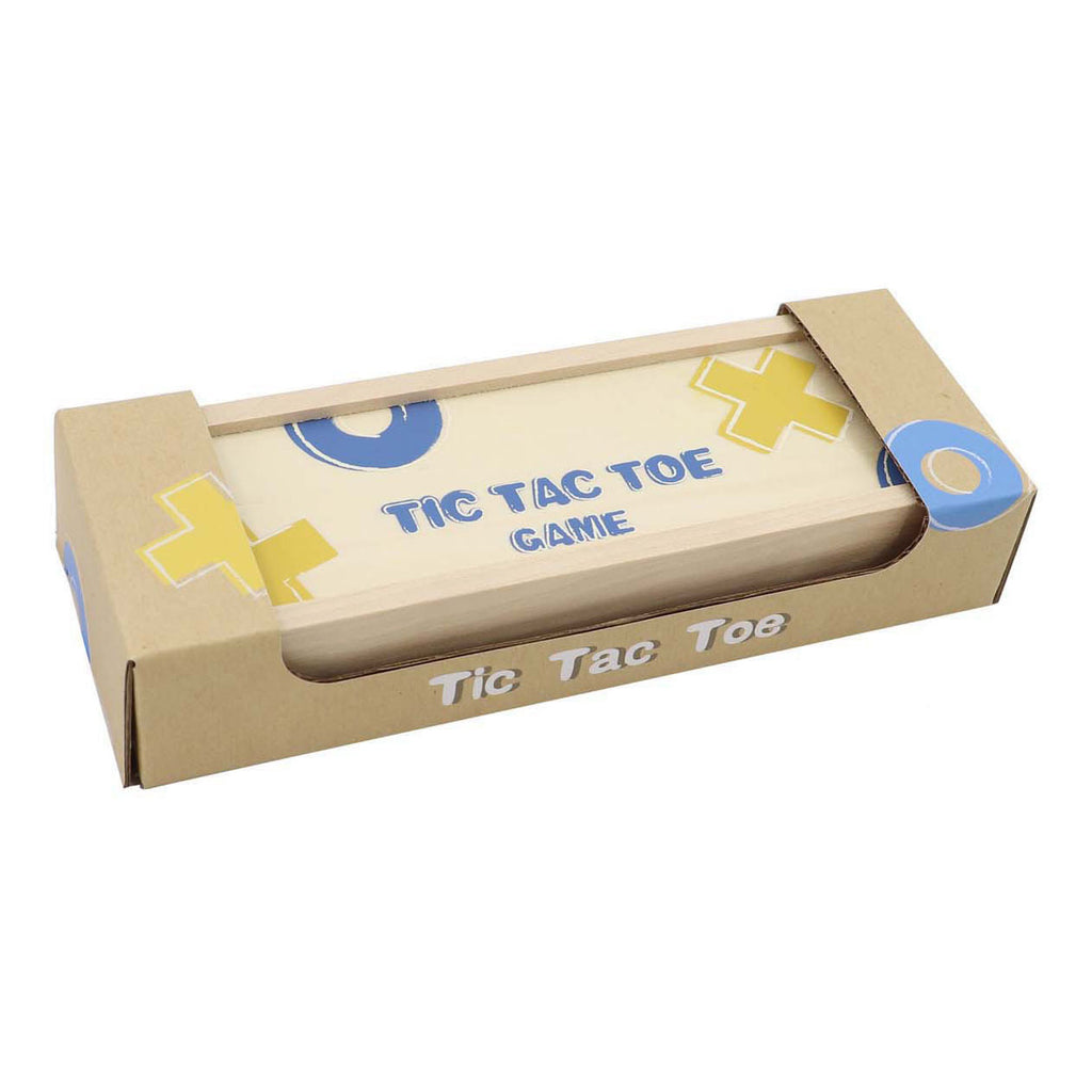 - Houten Tic Tac Toe Spel
