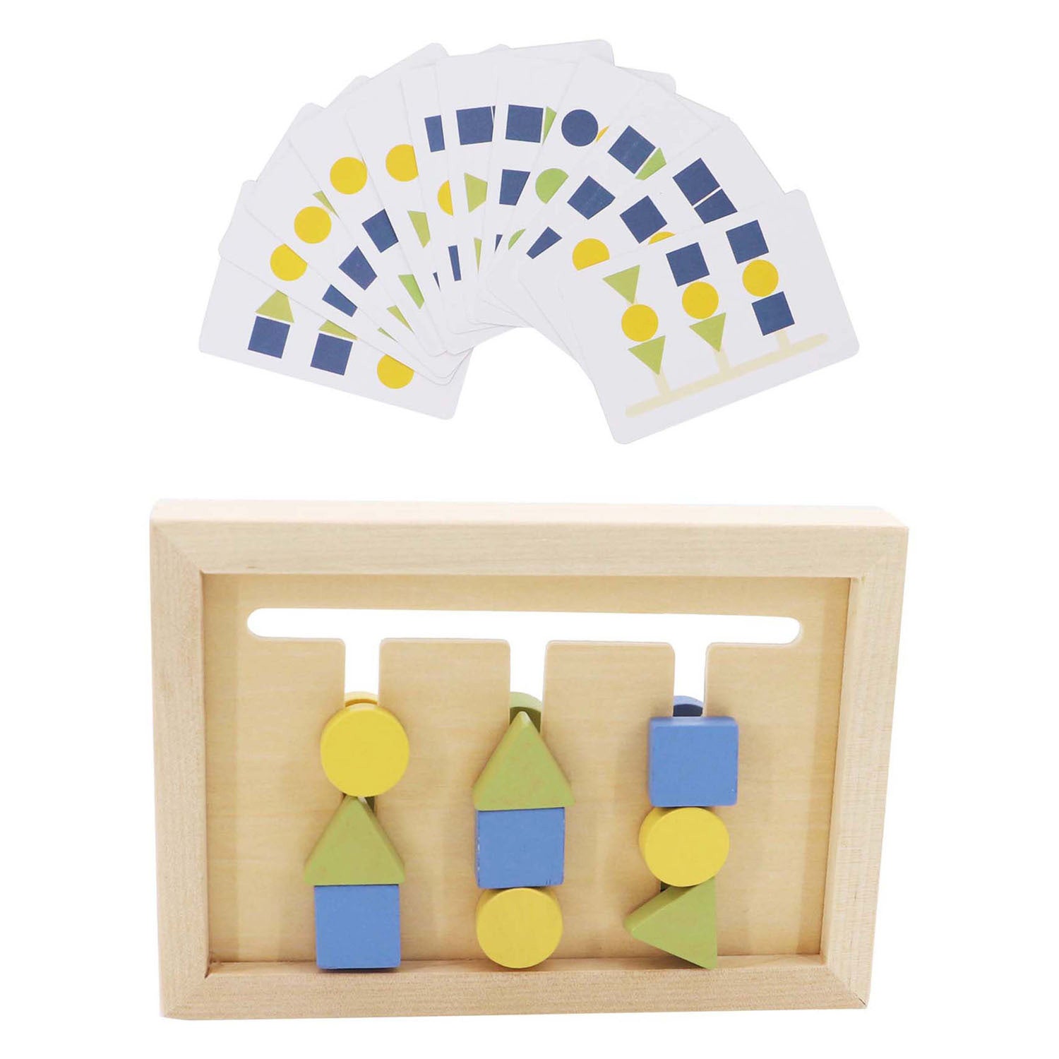 Lobbes - Lobbes Houten vormen en kleuren sorteer spel