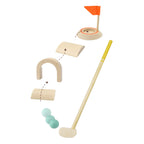 Lobbes houten midget golfset, 8dlg.