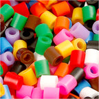 Creativ Company - Creativ Company Https://www.cchobby.nl/strijkkralen-afm-5x5-mm-gatgrootte-2-5-mm-medium-standaardkleuren-5000-stuk-1-emmer