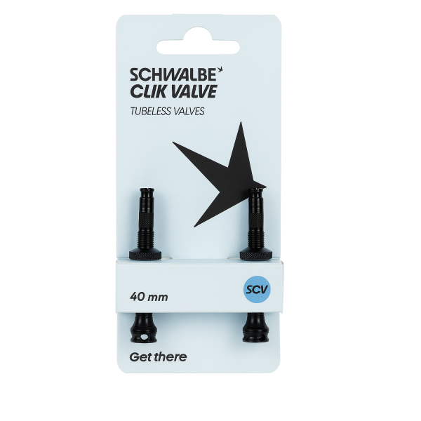 SCHWALBE - SCHWALBE Tubeless ventiel scv 40 mm (2 stuks)