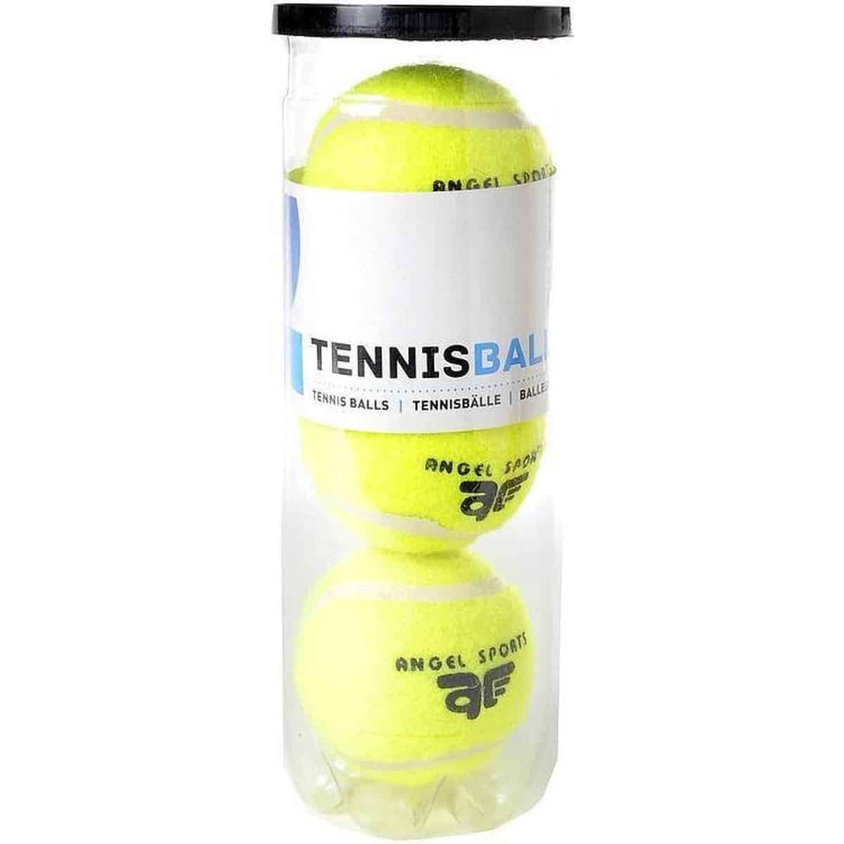 Angel sports tennisballen in koker, 3st.