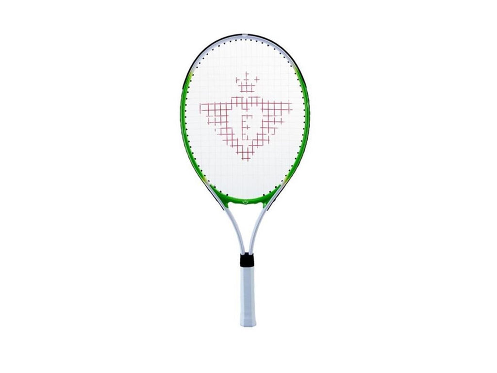 Engelhart tennisracket met hoes en 2 ballen - groen