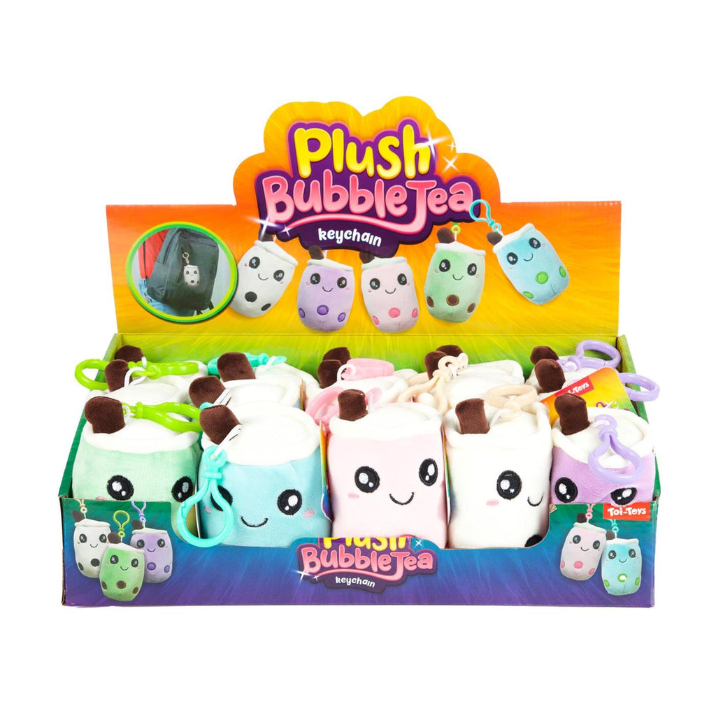 Toi-toys pluche sleutelhanger bubble tea