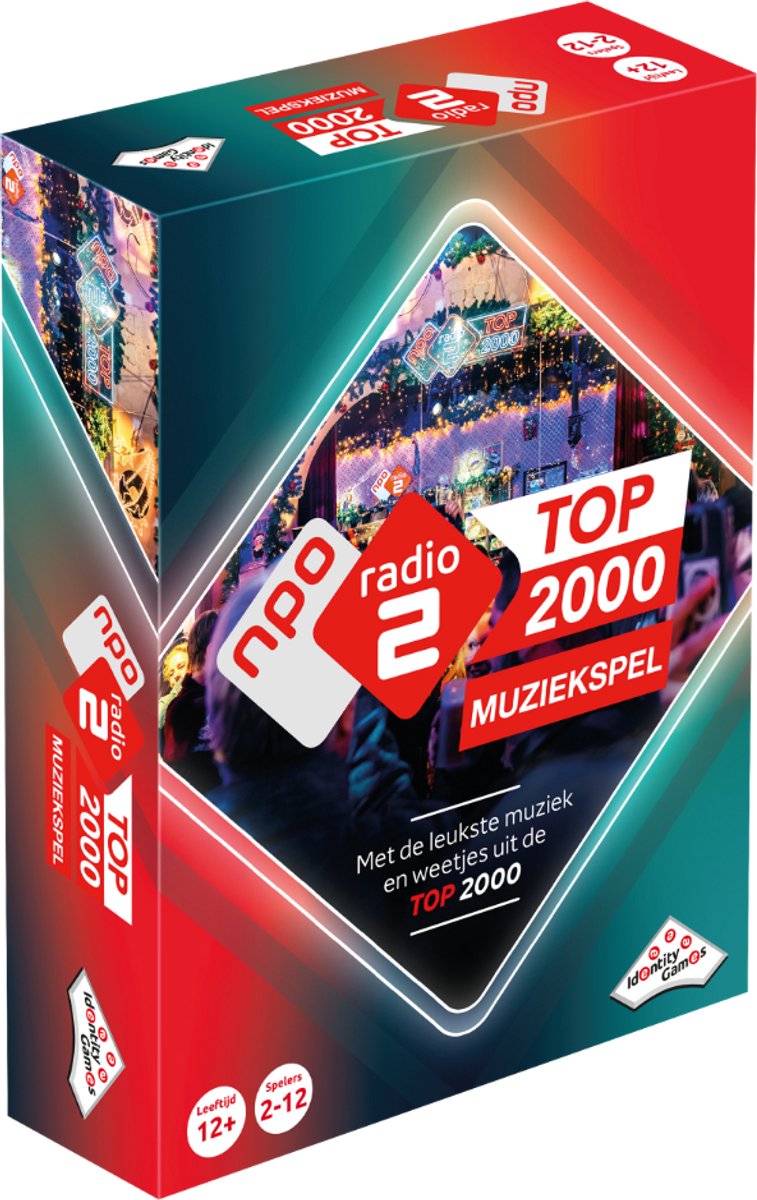 Identity Games - Identity Games Top 2000 muziekspel - partyspel - met de leukste liedjes en weetjes uit de top 2000