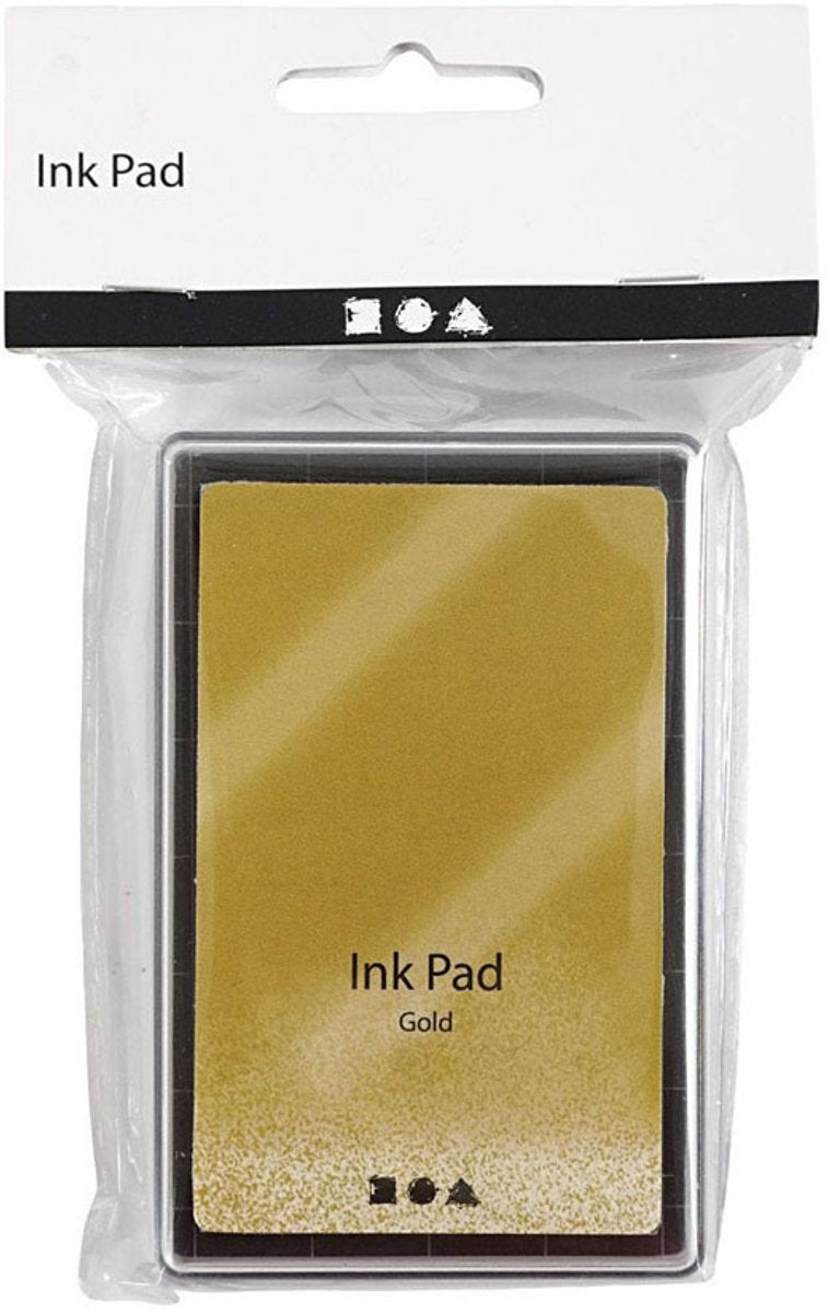 Creativ Company - Creativ Company Stempelinkt goud h: 2 cm afm 9x6 cm 1 stuk